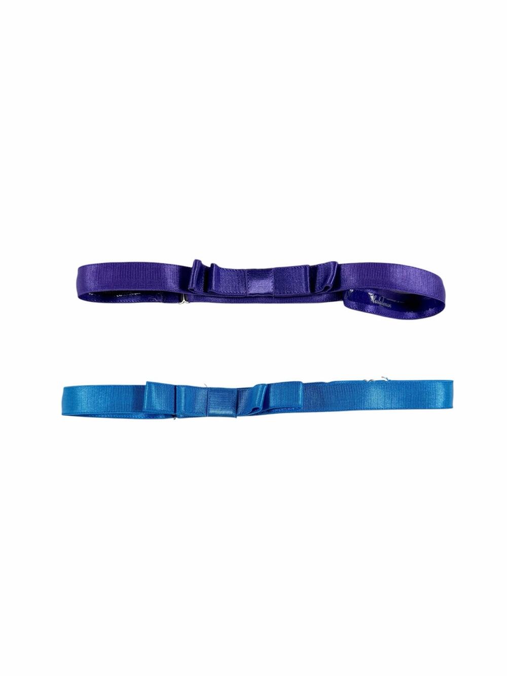 Lululemon No Slip Bow Headband Lot Blue Purple Hair Accessories